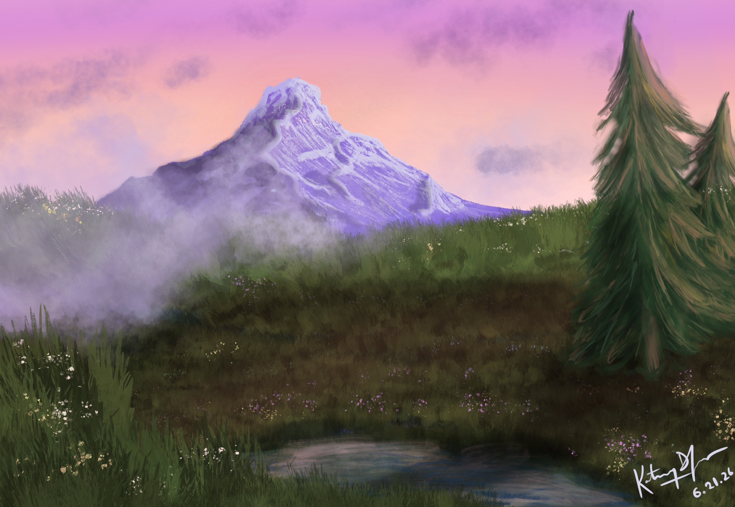 Alpine Pond